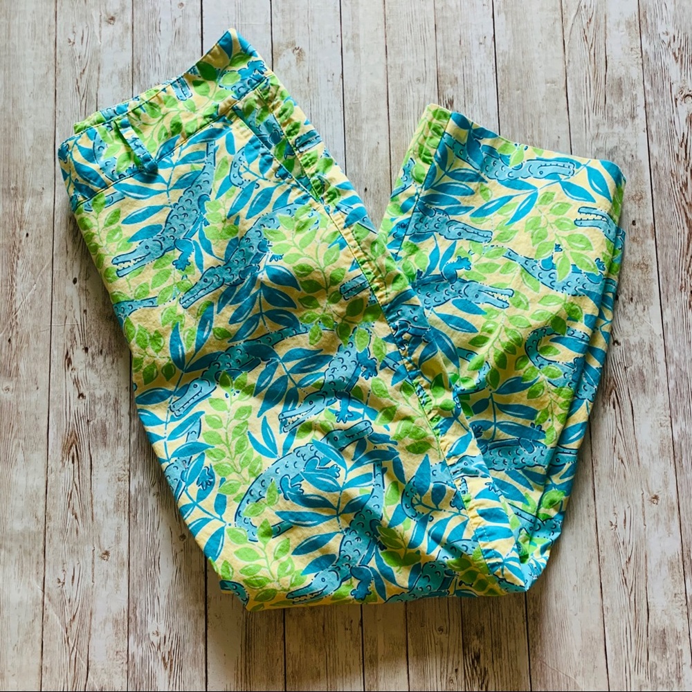 Lilly Pulitzer sz 2 women’s alligator crop